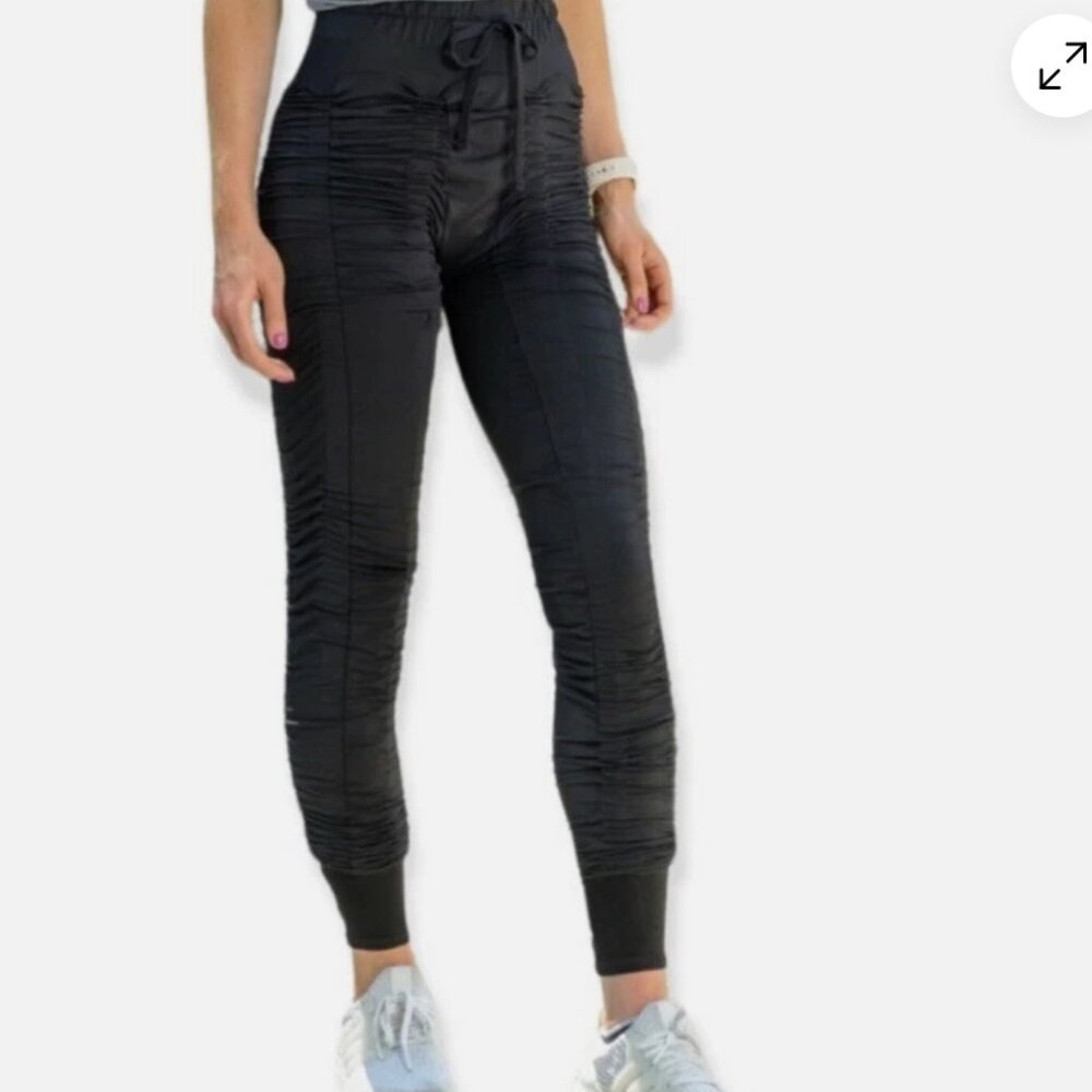 Agogie Black Resistance leggings Ruched Pants +20 PS Small
